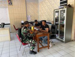 Ingatkan Bahaya Kebakaran, Babinsa Wonosari Datangi Perangkat Desa Binaan