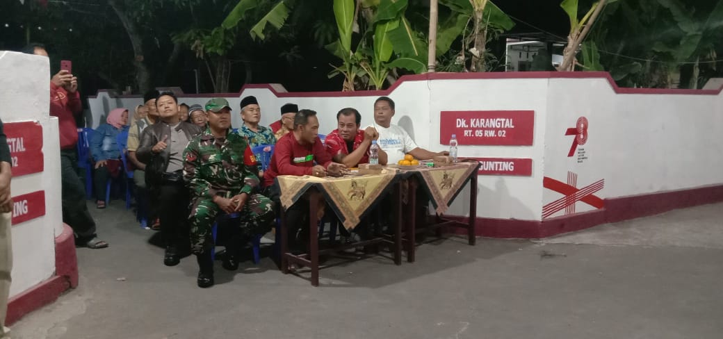 Pentas Seni Peringati HUT Kemerdekaan RI Ke 78 Dukuh Karangtal Desa Gunting Wonosari Klaten