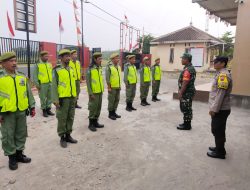 Bina Anggota Linmas Desa Sukorejo, Ini Kata Babinsa Wonosari