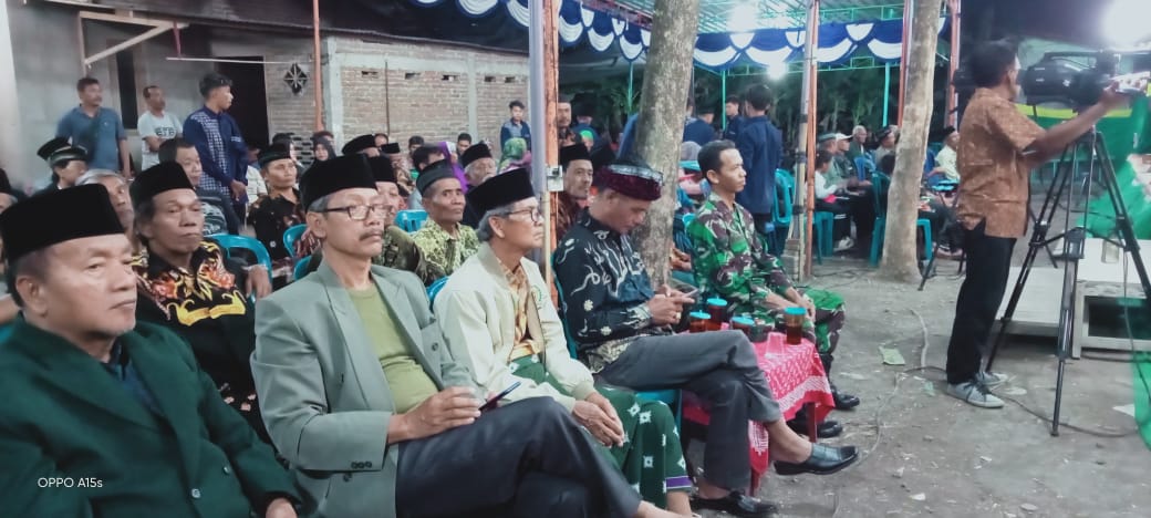 Uri – uri Budaya Jawa, Babinsa Wonosari Hadiri Pagelaran Wayang Kulit Desa Kingkang Wonosari