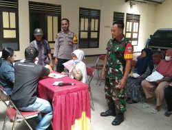 Babinsa Wonosari Monitoring Penyaluran BLT Dana Desa Tahap VIIl TA 2023 di Wilayah Binaan