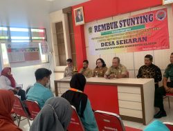 Kata Babinsa Wonosari Saat Hadiri Rembug Stunting Desa Sekaran