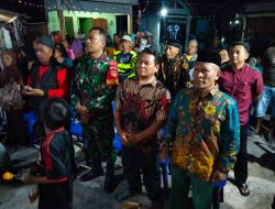 Kata Babinsa Wonosari Saat Hadiri Pentas Seni Rakyat Desa Binaan