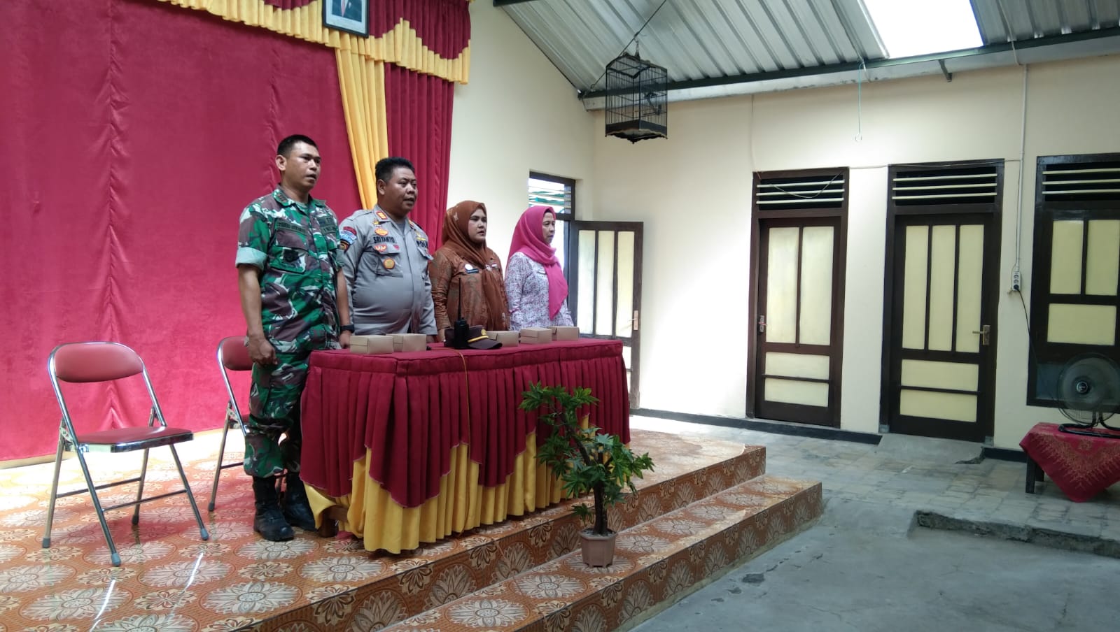 Danramil Wonosari Sosialisasi KBMKB Di Desa Boto Wonosari