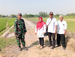 Danramil Wonosari Bersama Forkopimcam Cek Lokasi Sasaran KBMKB Desa Boto