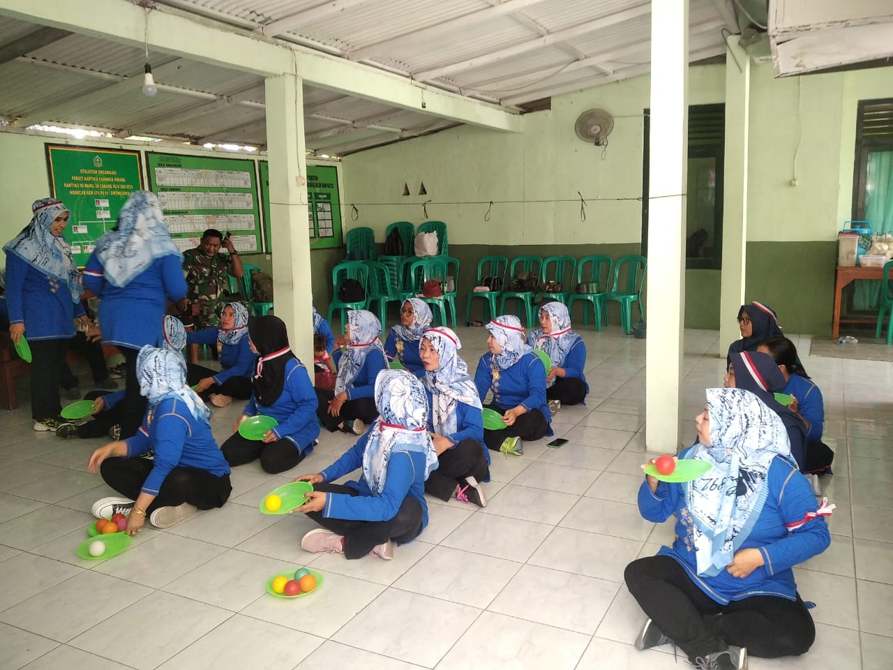 Persit Ranting 9 Koramil 08/Ngawen Kodim 0723/Klaten Gelar Lomba Kemerdekaan RI Ke-78