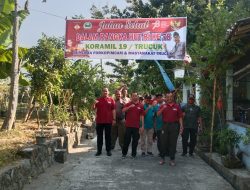 Peringati Kemerdekaan RI, Koramil 19 Trucuk Bersama Muspika Jalan Sehat Bersama Warga