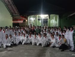 Danramil 23/Ceper Bersama Muspika Kukuhkan Paskibraka Kecamatan Ceper