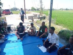 Tingkatkan Ketahanan Pangan Babinsa Wonosari Hadiri Pertemuan Kelompok Tani Desa Binaan