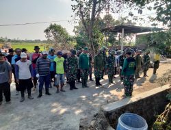 Antusias Warga Sambut Pra KBMKB Ke 18 Kodim Klaten Di Desa Boto