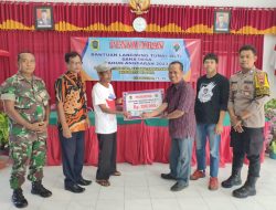 Babinsa Koramil 17 Karangdowo Dampingi Penyaluran BLT DD Desa Karangdowo