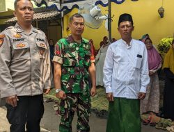 Perkuat Silaturahmi, Babinsa Ceper Hadiri Pengajian Ahad Pon