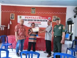 Babinsa Koramil 23/Ceper Dampingi Penyaluran BLT-DD) Desa Srebegan, Ini Harapannya