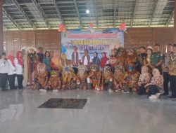 Turunkan Stunting, Bati Tuud Koramil Karangdowo Hadiri Pencanangan Kampung KB