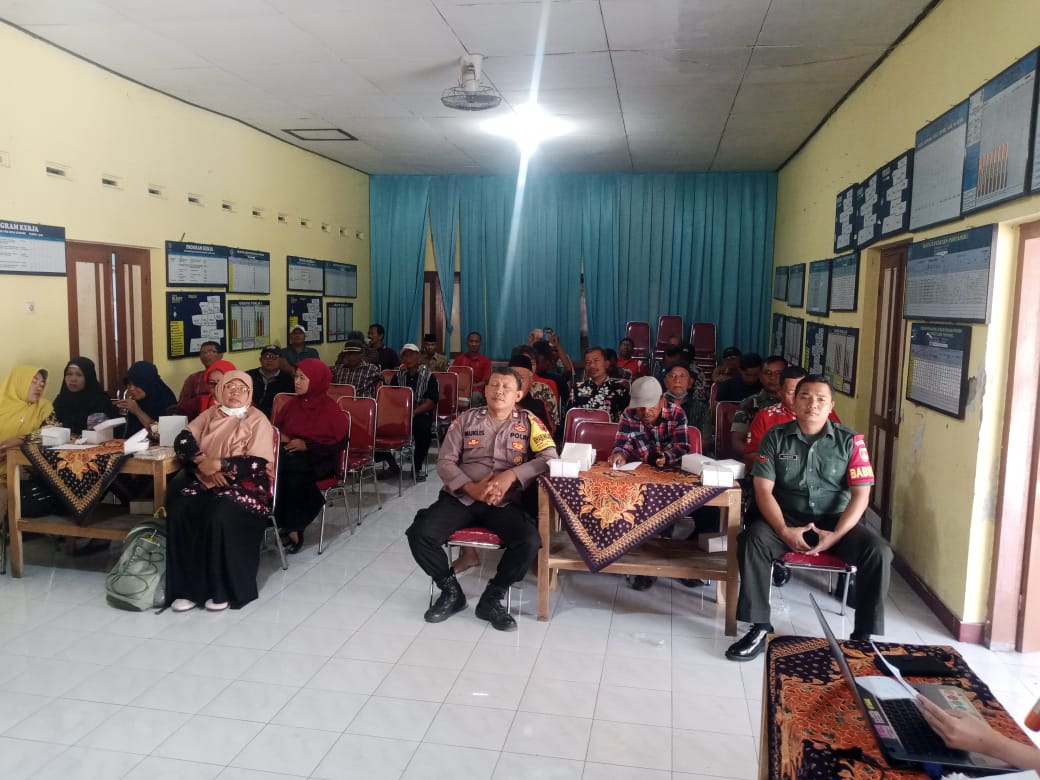 Harapan Babinsa Ceper Hadiri Penyusunan RKPDes Tahun TA 2024