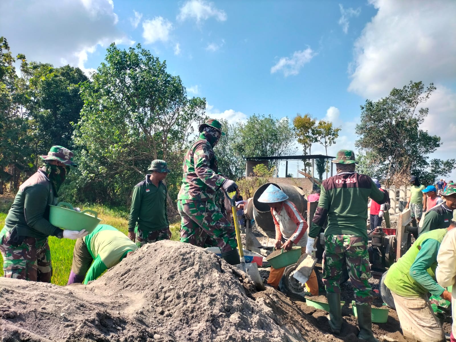 KBMKB Tahap XVIII TA 2023 Desa Boto Wonosari, Ini Kata Danramil Wonosari