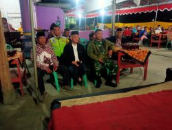 Tradisi Bersih-Bersih Desa, Danramil Ngawen Bersama Muspika Hadiri Pagelaran Wayang Kulit