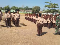 Harapan Babinsa Koramil 23/Ceper Beri Wasbang Kepada Siswa-Siswi MTs Al Mutaqin Pancasila Sakti