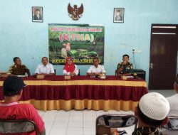 Danramil 21 Juwiring Hadiri Rembug Kontak Tani Nelayan Andalan (KTNA) Juwiring