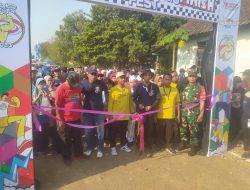 Koramil 23/Ceper Amankan Jalan Sehat Warga Meriahkan Hari Sumpah Pemuda