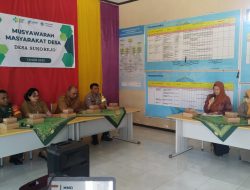 Jadikan Desa Sehat Babinsa Wonosari Hadiri Musyawarah Masyarakat Desa Sukorejo