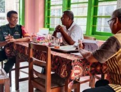 Pererat Sinergitas Di Wilayah Babinsa Ceper Sambangi Perangkat Desa Binaan