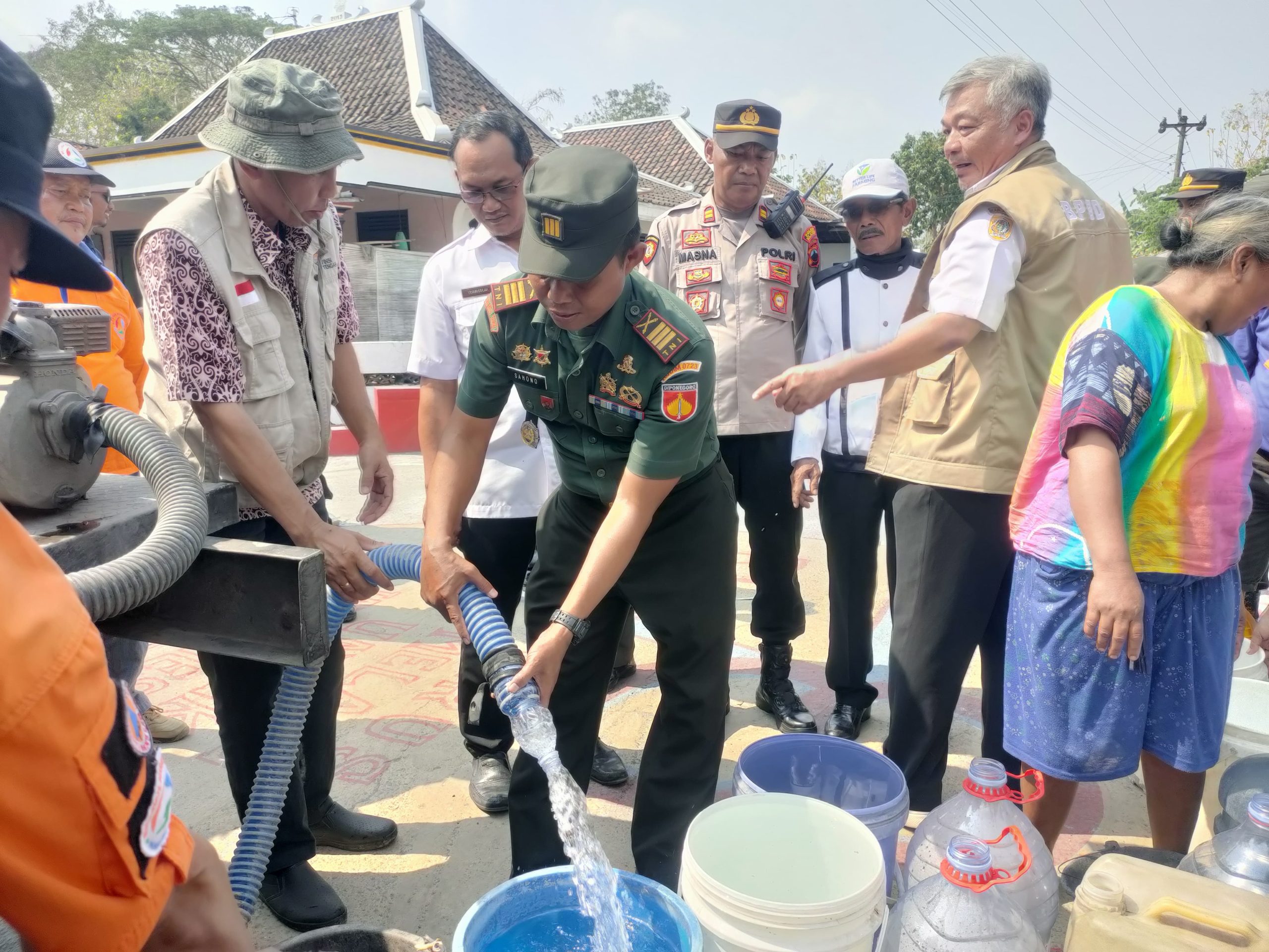 Desa Tumpukan Karangdowo Terima Penyaluran Air Bersih