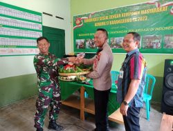 Datangi Koramil, Muspika Karangdowo Beri Ucapan Selamat Di HUT TNI Ke 78 Tahun 2023