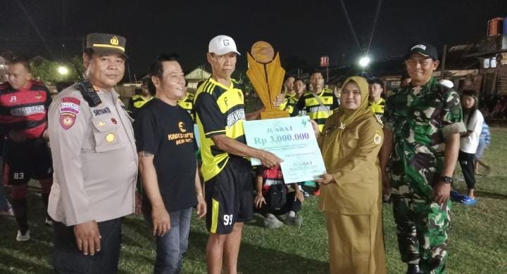 Final Sepak Bola Turnamen Kades Gunting Cup Tahun 2023, Ini Kata Danramil