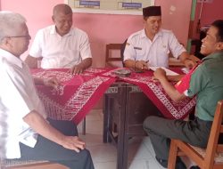 Jalin Silaturahmi, Babinsa Koramil 23/Ceper Jalin Komunikasi Bersama Perangkat Desa Meger