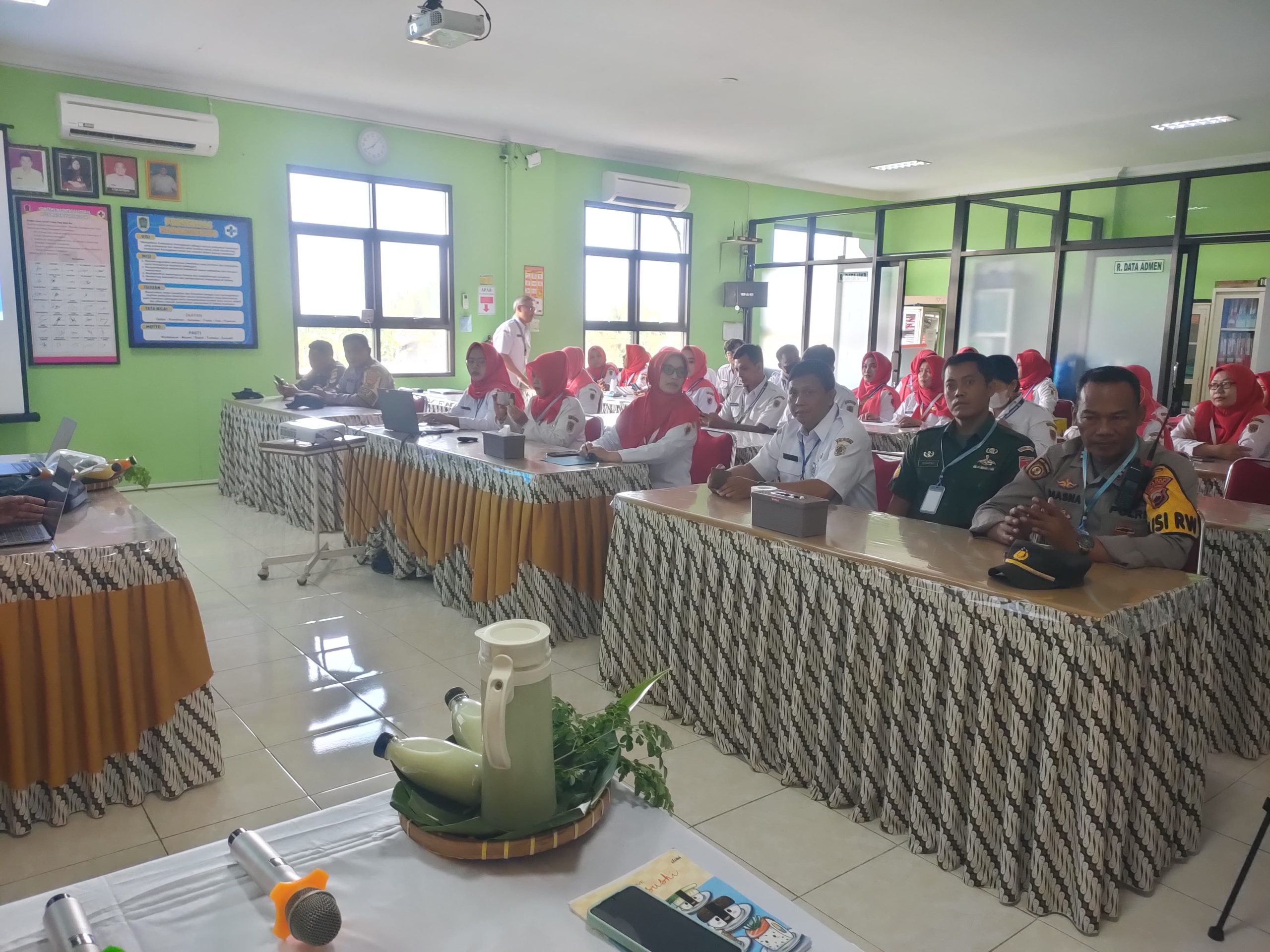 Koramil 17 Karangdowo Dukung Re Akreditasi Puskesmas Karangdowo Demi Perbaikan Mutu