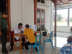 Monitoringnya Babinsa Wonosari Pada Penyaluran BLT Dana Desa Tahap X TA 2023 Desa Sidowarno
