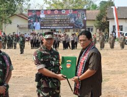 Upacara Penutupan TMMD Sengkuyung Tahap III Di Gununggajah Bayat Resmi Ditutup