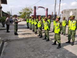 Babinsa Wonosari Pembinaan Linmas Sampaikan Ini