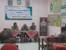 Beri Penyuluhan Peningkatan Kapasitas Linmas Desa Klepu, Ini Harapan Babinsa Koramil Ceper