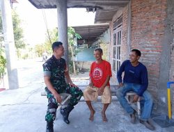 Babinsa Ceper Sambangi Warga Binaan, Sampaikan Ini