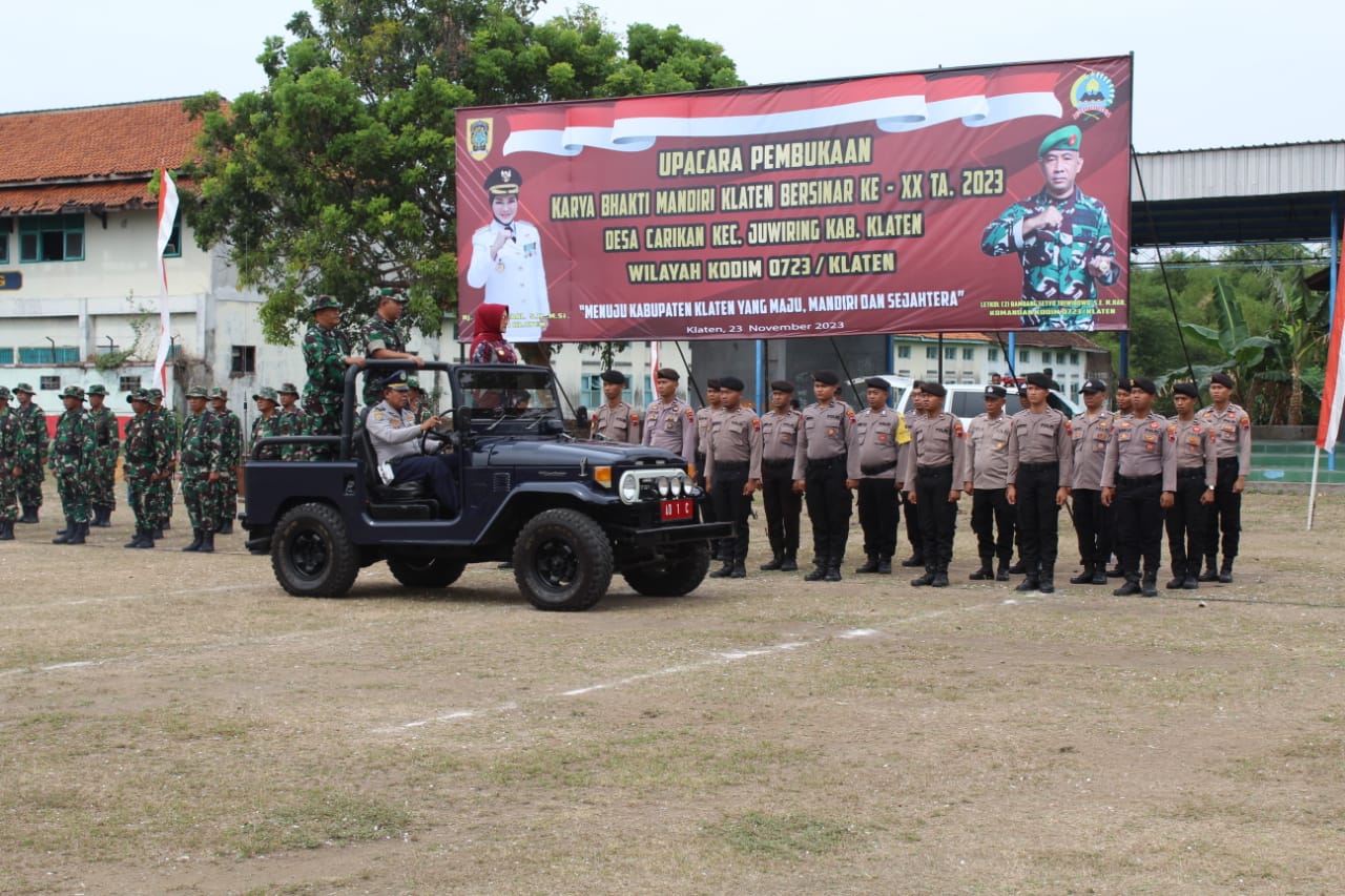 Bupati Bersama Dandim Klaten Buka KBMKB Ke – XX