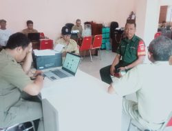 Harmonisnya Babinsa Wonosari Bersama Perangkat Desa Bentangan