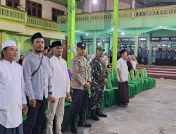 Pererat Dengan Tokoh Agama, Babinsa Wonosari Hadiri Harlah PAC IPNU IPPNU Wonosari