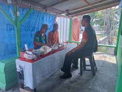 Demi Terwujudnya Kemanunggalan TNI-Rakyat Babinsa Ceper Datangi Warung HIK, Beri Ini