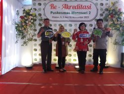 Danramil Wonosari Hadiri Penilaian Re Akreditasi Puskesmas Wonosari ll, Ini Harapannya