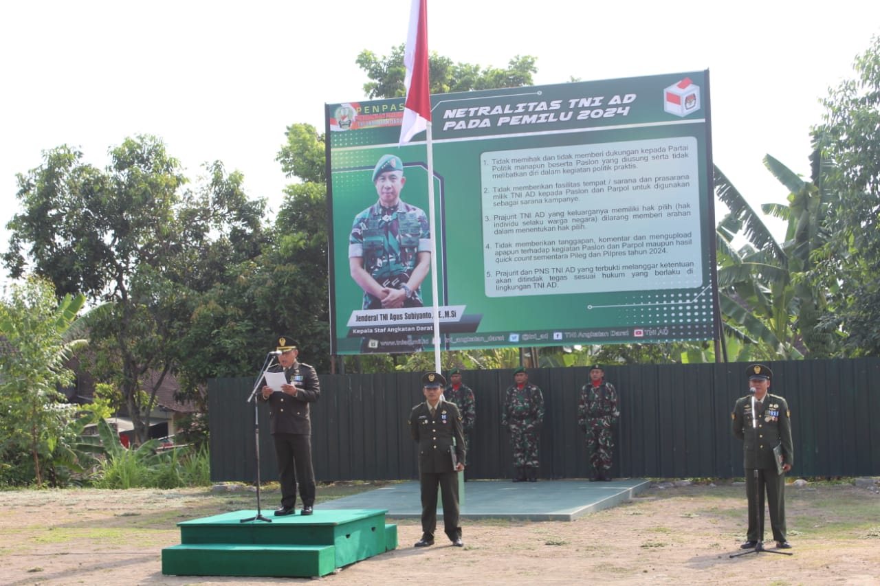 Kodim Klaten Menggelar Upacara Peringatan Hari Pahlawan 10 November 2023