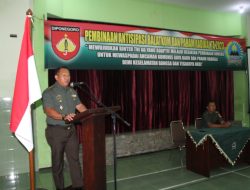 Kodim Klaten Gelar Pembinaan Antisipasi Balatkom dan Radikalisme