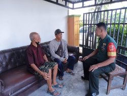 Jaga Silaturahmi, Babinsa Ceper Bincang Santai Dengan Warga Binaan