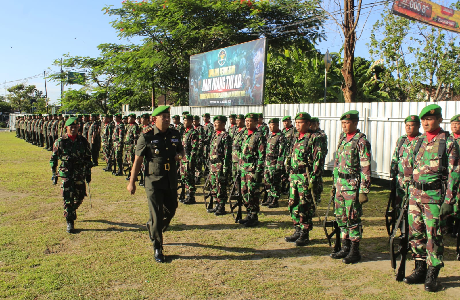 Kodim 0723/KLaten Gelar Upacara Hari Juang Kartika Yang Ke 78
