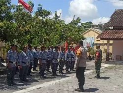 Tingkatkan Kemampuan, Babinsa Dan Bhabinkamtibmas Latih Linmas Desa Binaan
