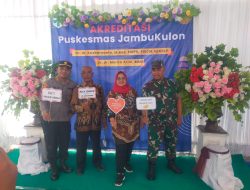 Danramil Koramil 23/Ceper Hadiri Surveyor Re Akreditasi di Puskesmas Jambukulon