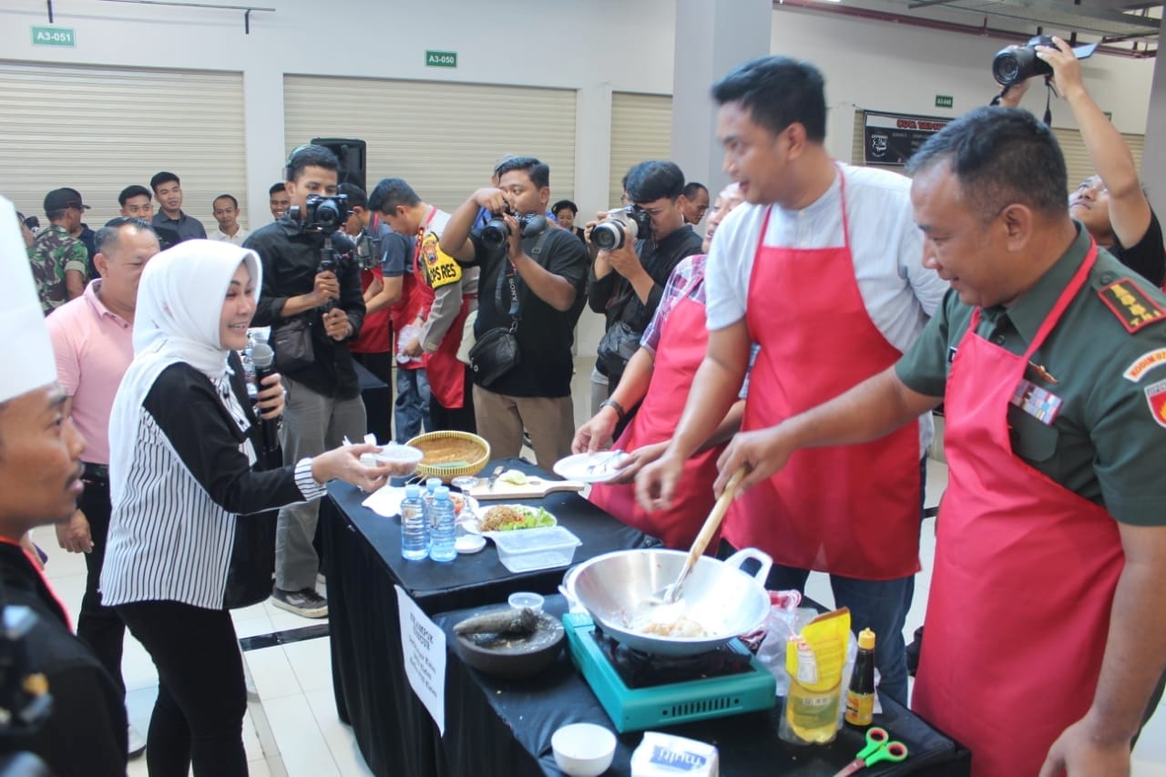 Dandim bersama Forkopimda Klaten ikuti Lomba Masak Di Penghujung 2023