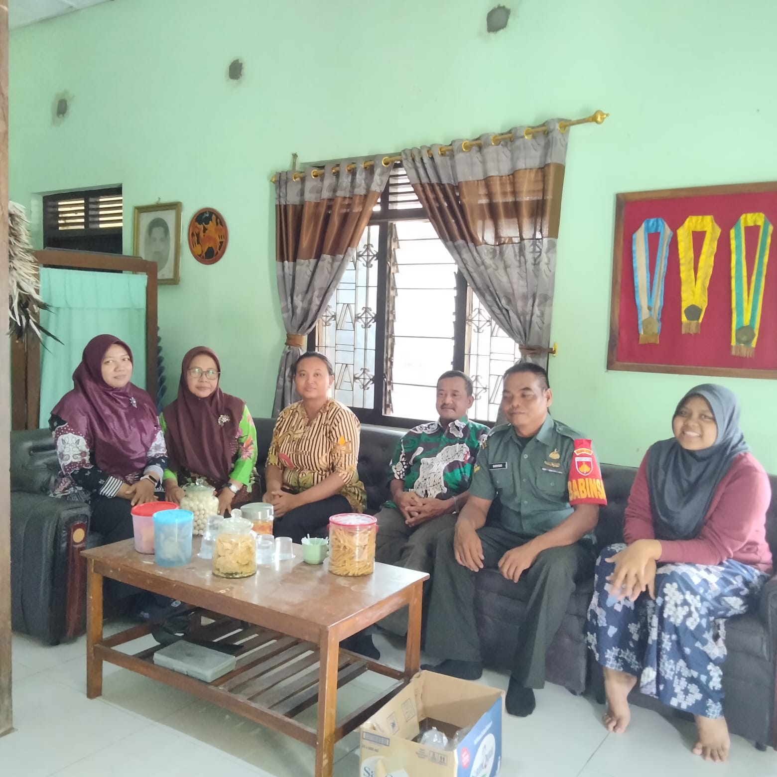 Babinsa Ceper Dekatan Diri Bersama Warga Binaan, Ini Tujuannya