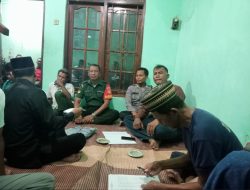 Hadiri Paguyuban Linmas Desa Binaan, Ini Kata Babinsa Koramil Wonosari